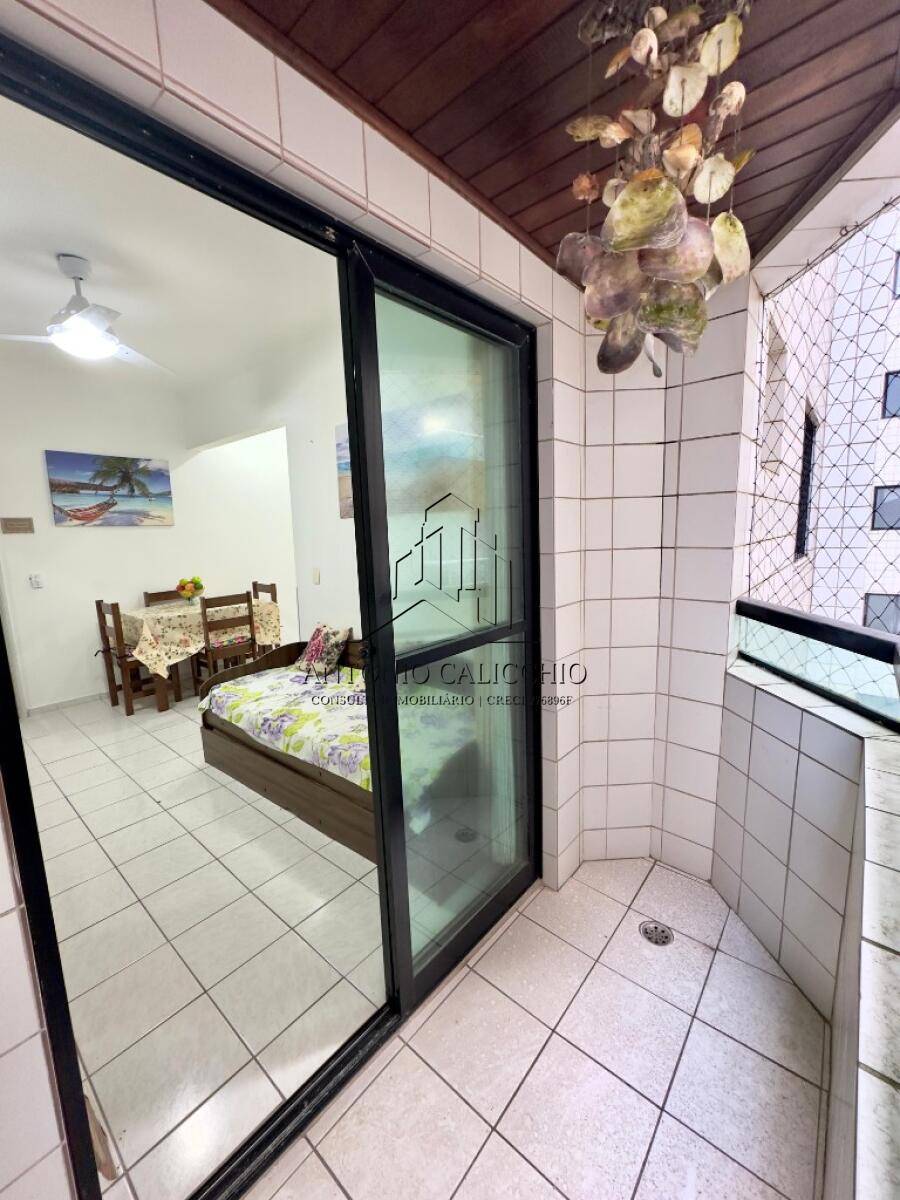 Apartamento com 1 quarto e 42 m² em Vila Guilhermina, Praia Grande