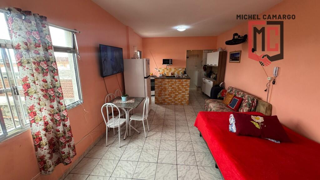Apartamento com 1 quarto e 26 m² em Ocian, Praia Grande