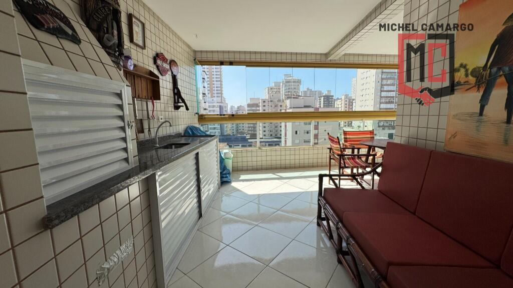 Apartamento com 3 quartos e 135 m² em Ocian, Praia Grande
