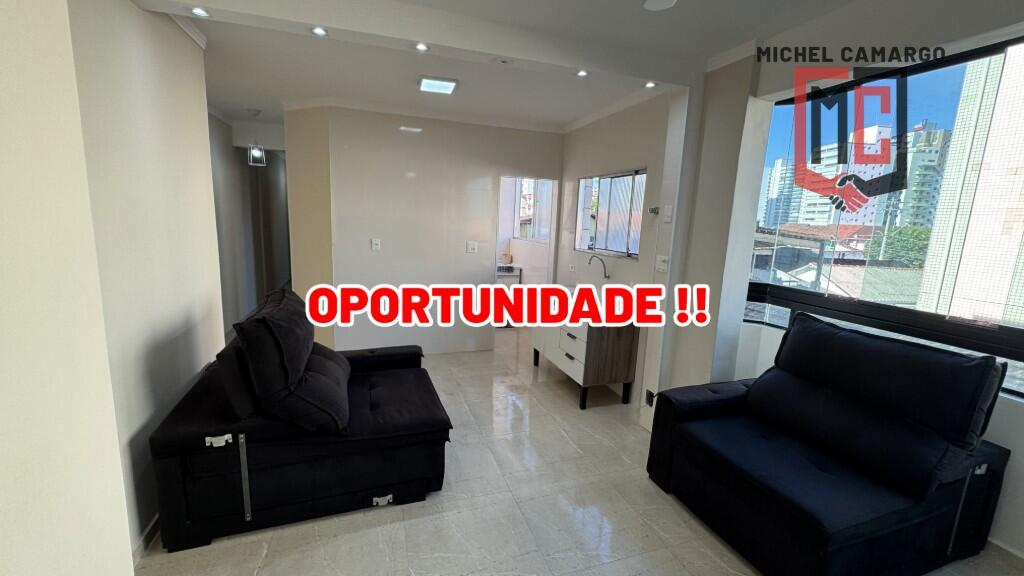 Apartamento com 2 quartos e 62 m² em Ocian, Praia Grande