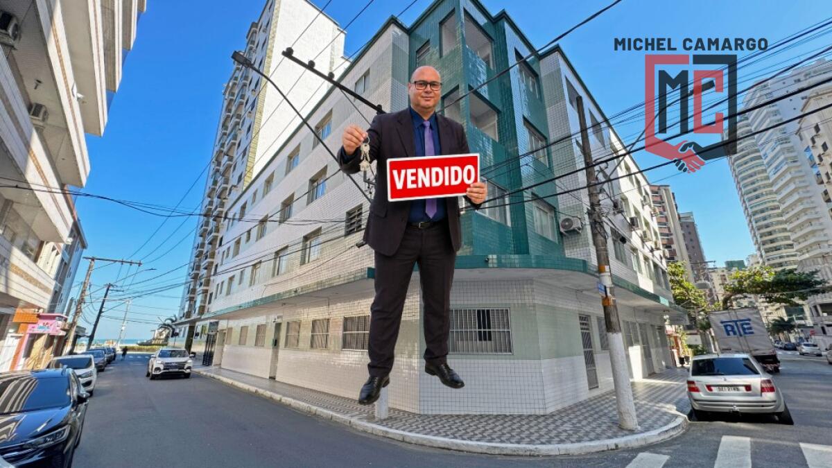 Apartamento com 1 quarto e 32 m² em Ocian, Praia Grande