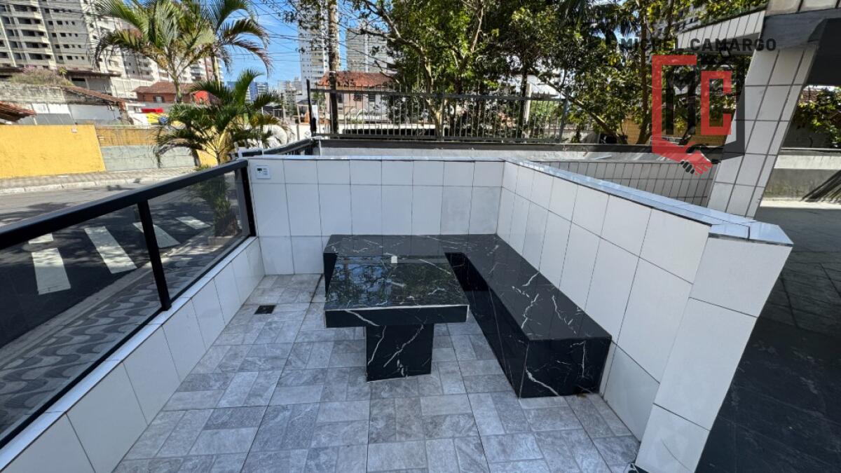Apartamento com 1 quarto e 39 m² em Ocian, Praia Grande