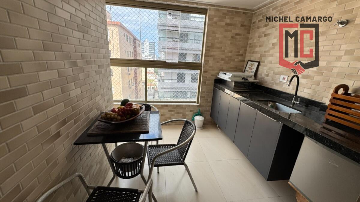 Apartamento com 2 quartos e 77 m² em Ocian, Praia Grande