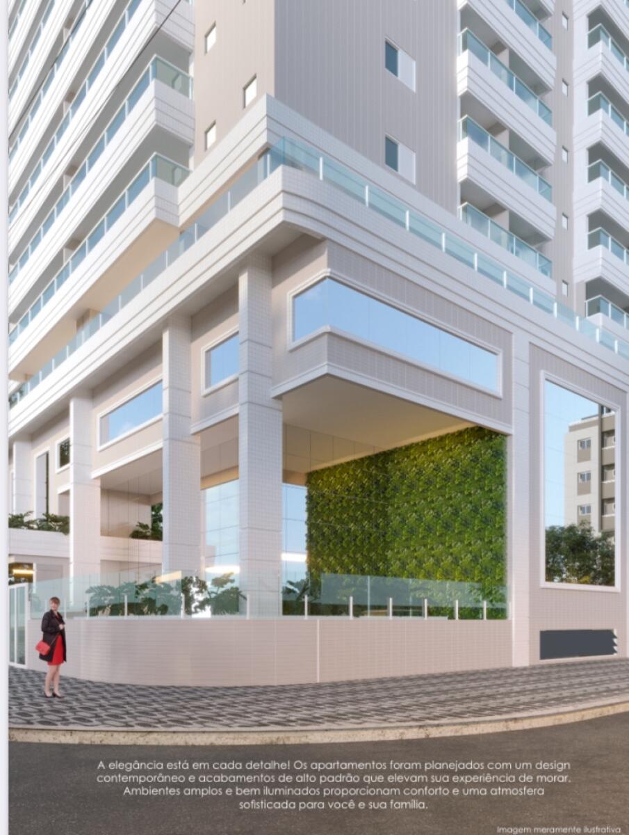 Apartamento com 2 quartos e 101 m² em Vila Caiçara, Praia Grande