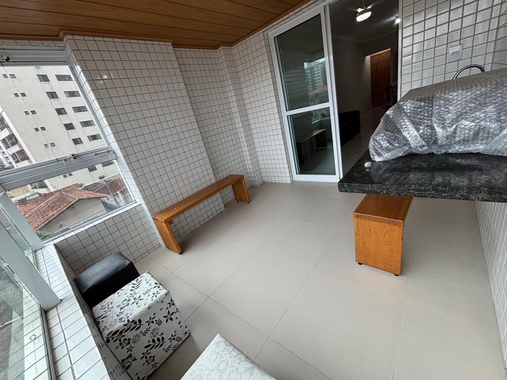 Apartamento com 2 quartos e 95 m² em Vila Guilhermina, Praia Grande