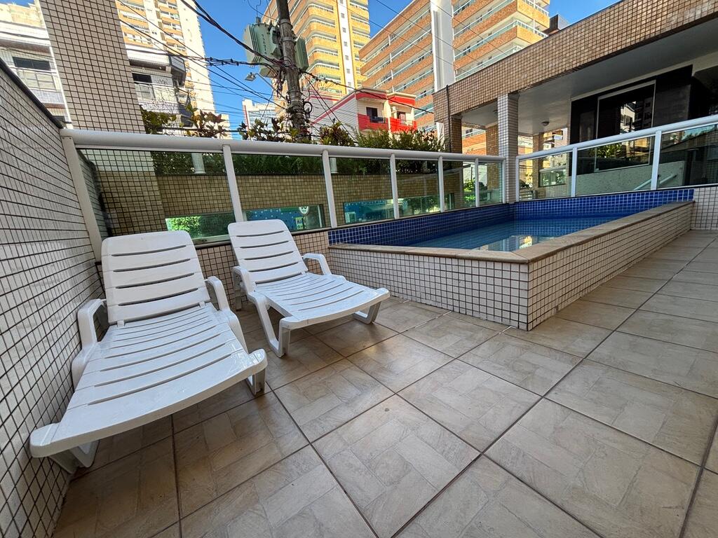 Apartamento com 2 quartos e 84 m² em Boqueirão, Praia Grande