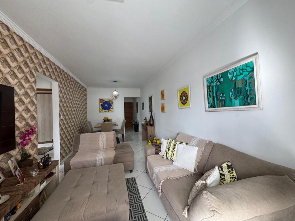 Apartamento com 2 quartos e 73 m² em Vila Guilhermina, Praia Grande