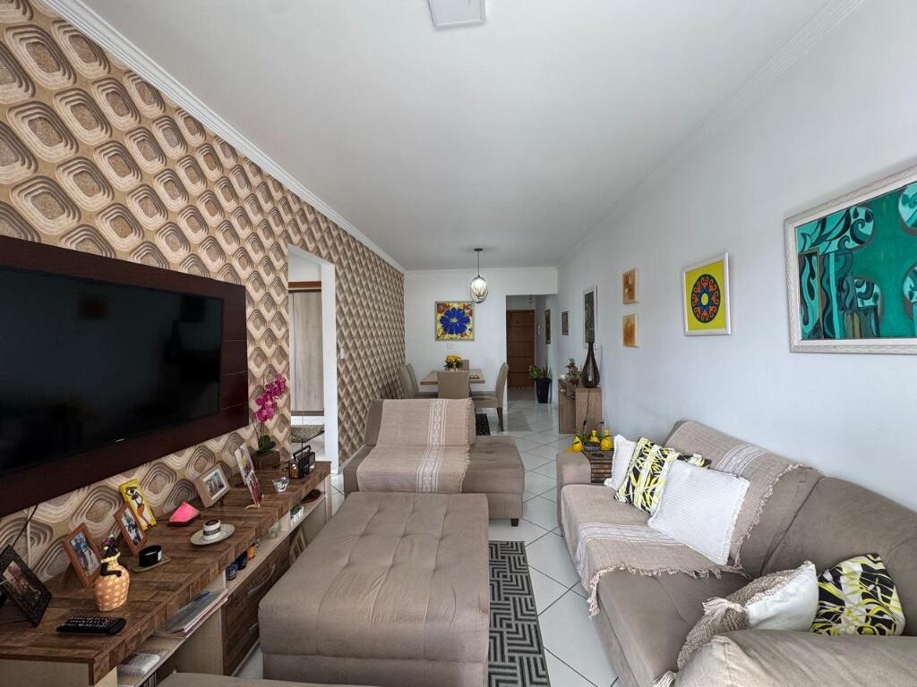 Apartamento com 2 quartos e 73 m² em Vila Guilhermina, Praia Grande