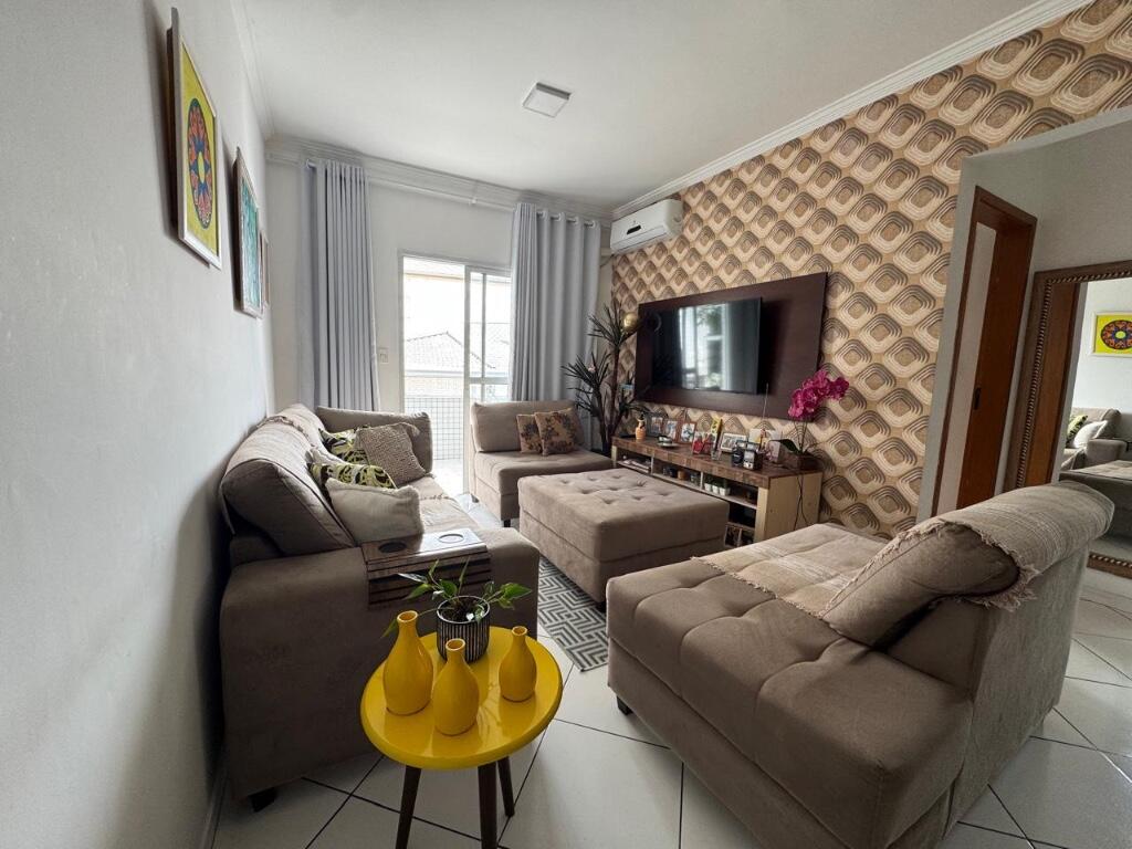 Apartamento com 2 quartos e 73 m² em Vila Guilhermina, Praia Grande