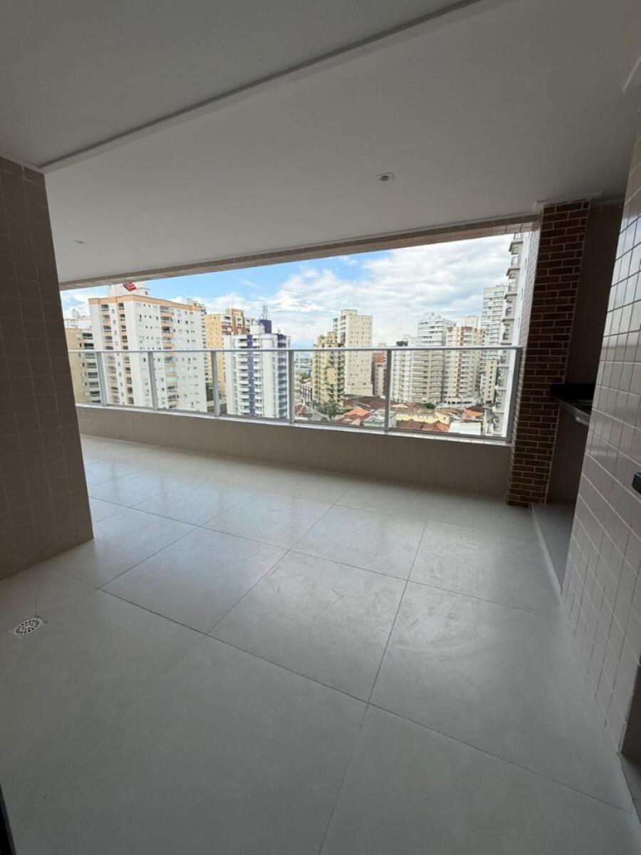 Apartamento com 3 quartos e 126 m² em Vila Guilhermina, Praia Grande