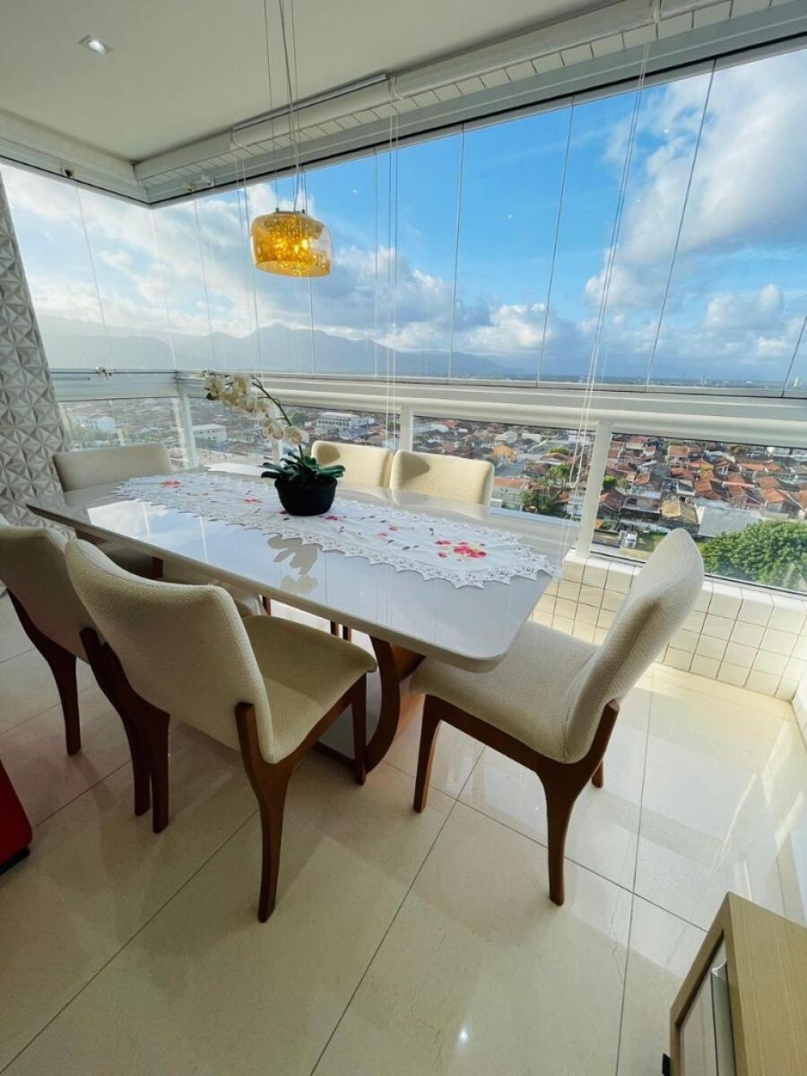 Apartamento com 3 quartos e 143 m² em Maracanã, Praia Grande