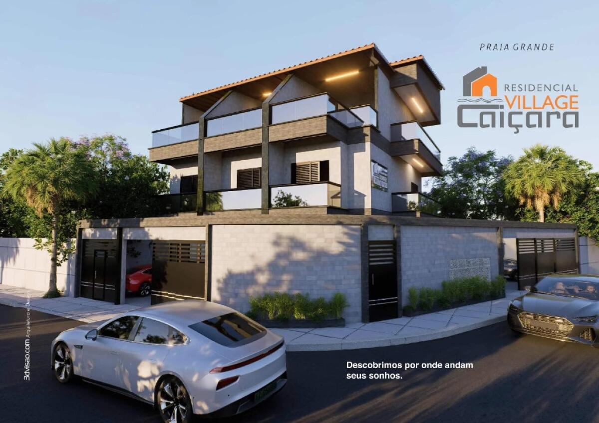 Casa com 3 quartos e 121 m² em Vila Caiçara, Praia Grande