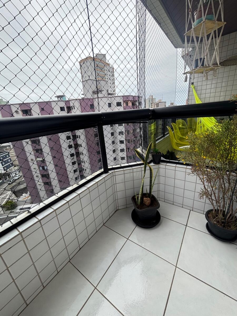Apartamento com 2 quartos e 92 m² em Vila Guilhermina, Praia Grande