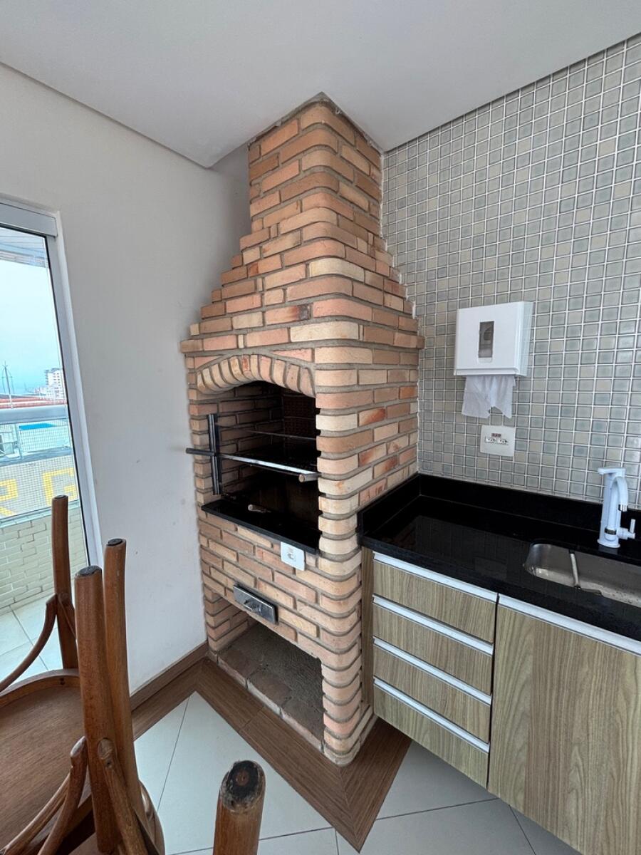 Apartamento com 1 quarto e 65 m² em Vila Guilhermina, Praia Grande