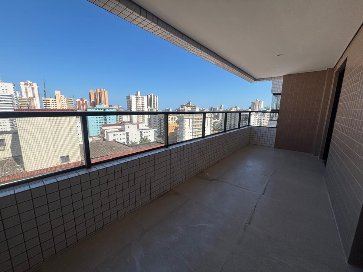 Apartamento com 2 quartos e 76 m² em Vila Guilhermina, Praia Grande