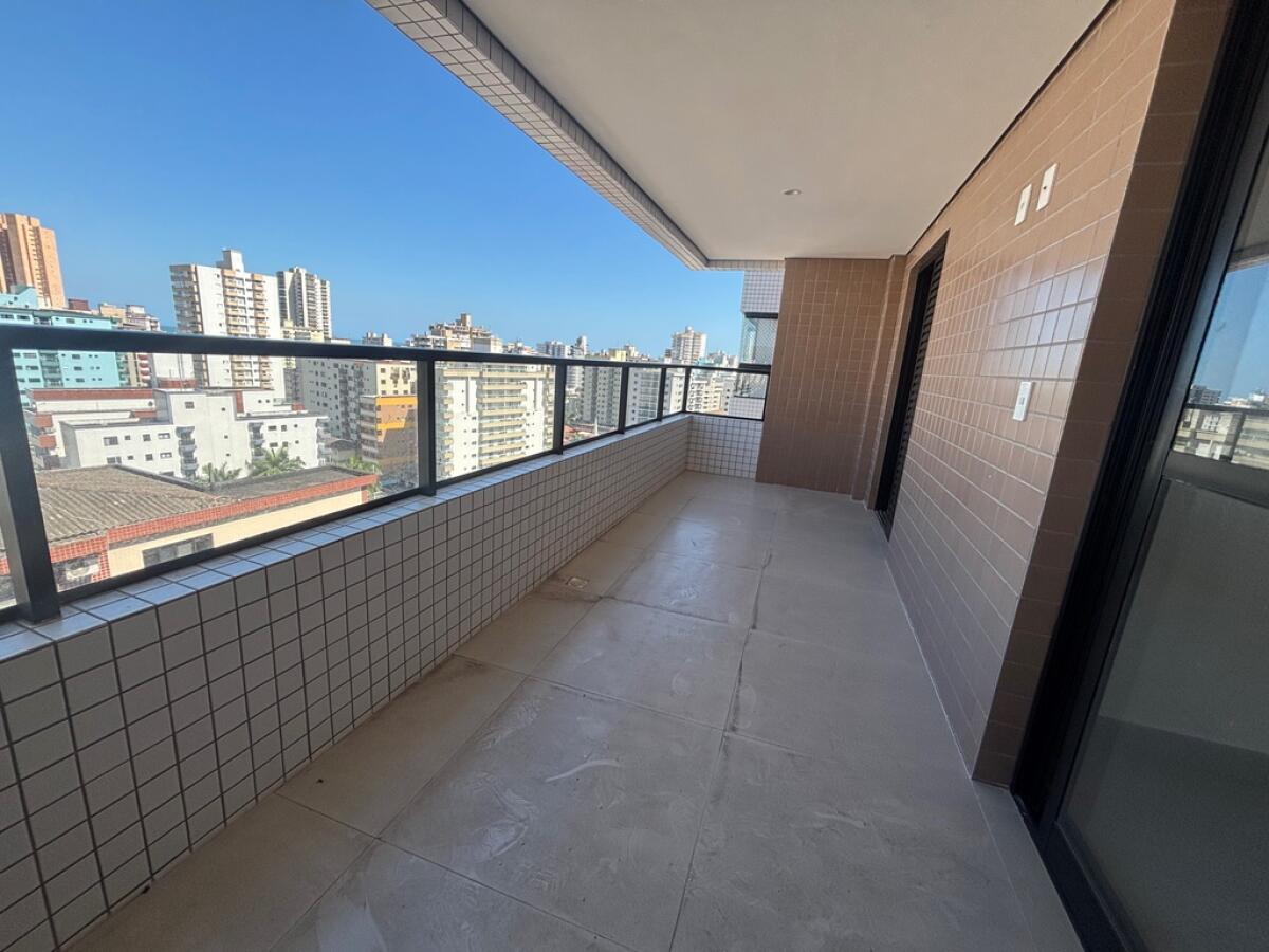 Apartamento com 3 quartos e 89 m² em Vila Guilhermina, Praia Grande