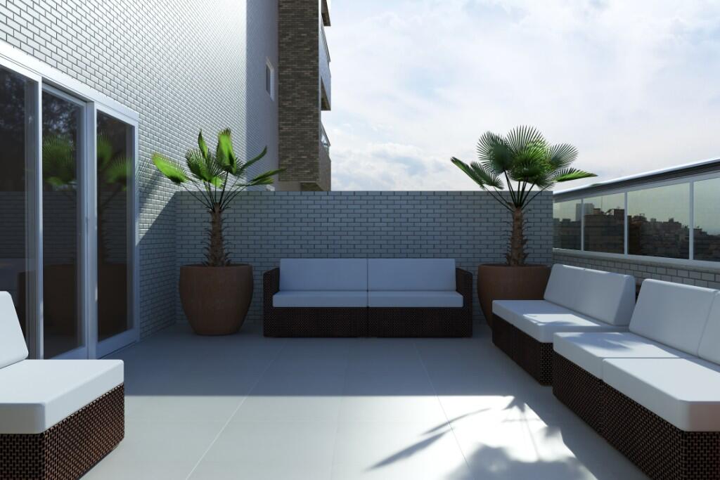 Apartamento com 1 quarto e 50 m² em Boqueirão, Praia Grande