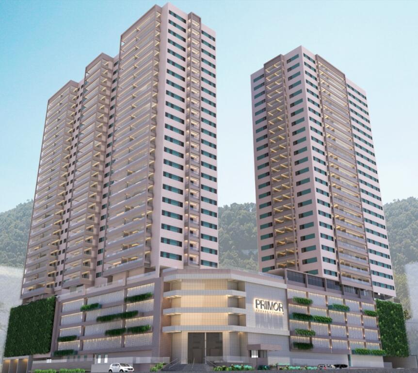 Apartamento com 2 quartos e 92 m² em Vila Caiçara, Praia Grande