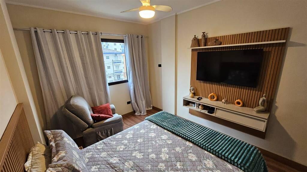 Apartamento com 2 quartos e 70 m² em Vila Caiçara, Praia Grande