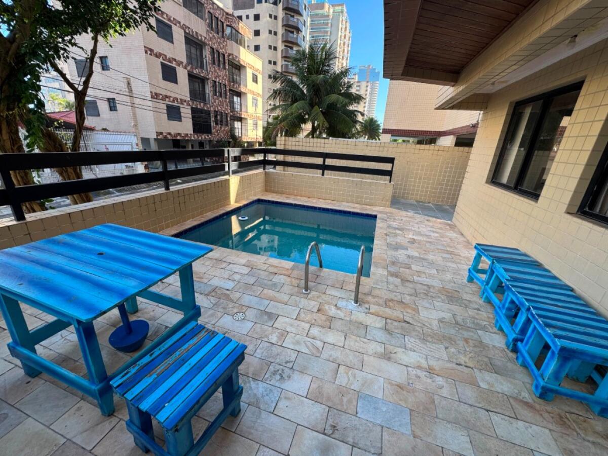 Apartamento com 1 quarto e 38 m² em Vila Caiçara, Praia Grande