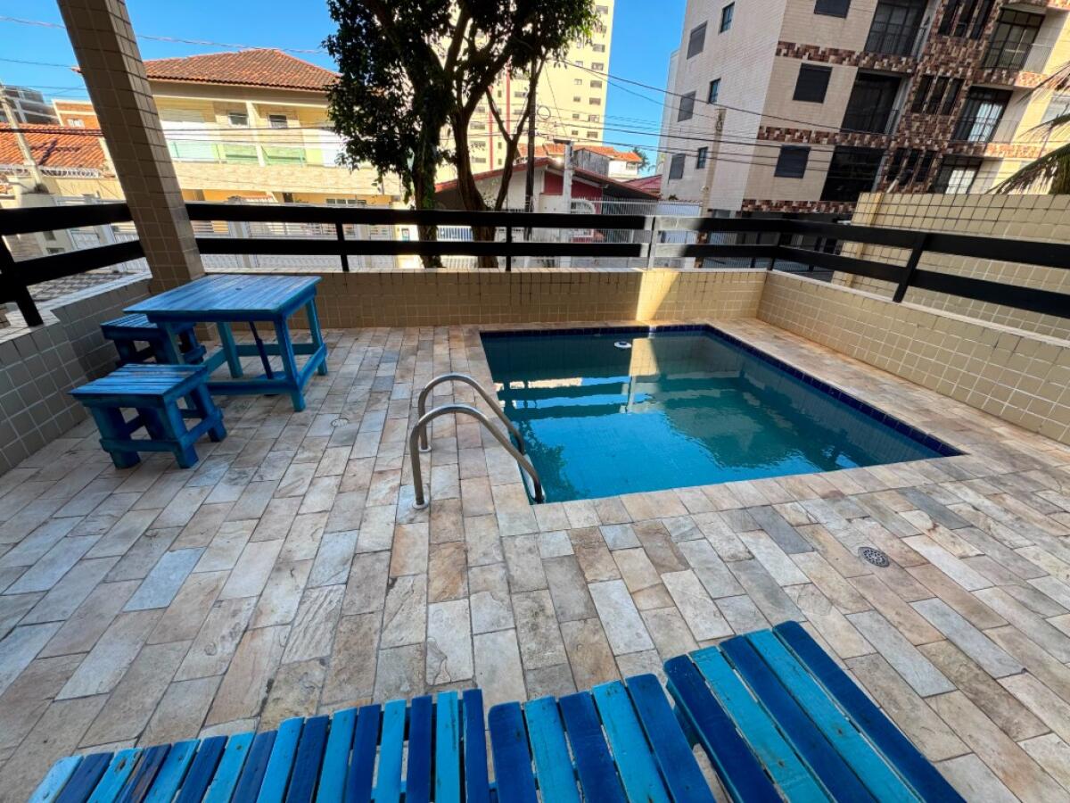 Apartamento com 1 quarto e 38 m² em Vila Caiçara, Praia Grande