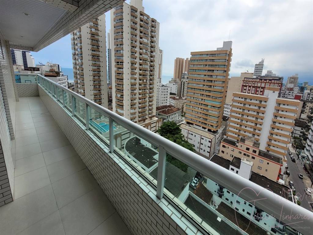 Apartamento com 3 quartos e 121 m² em Vila Tupi, Praia Grande