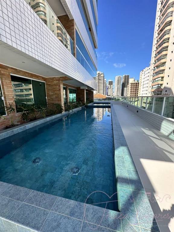Apartamento com 3 quartos e 126 m² em Vila Tupi, Praia Grande