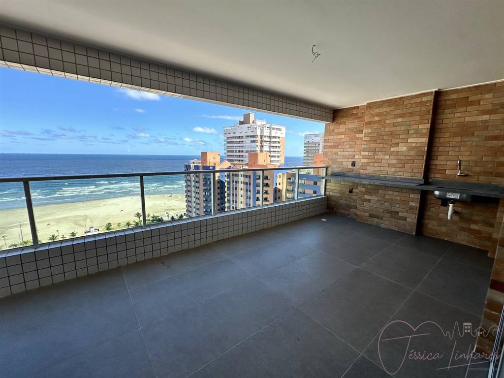 Apartamento com 3 quartos e 126 m² em Vila Tupi, Praia Grande