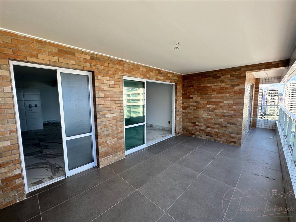 Apartamento com 3 quartos e 126 m² em Vila Tupi, Praia Grande