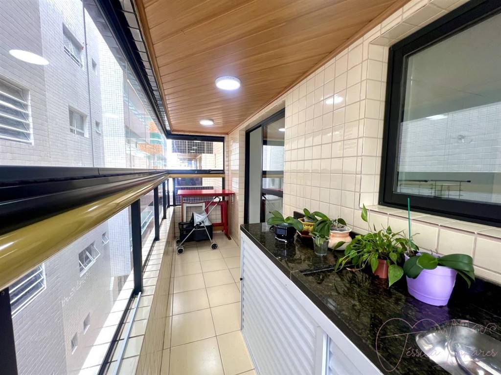 Apartamento com 2 quartos e 63 m² em Vila Tupi, Praia Grande
