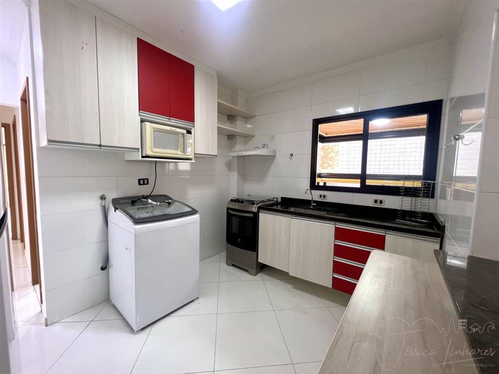 Apartamento com 2 quartos e 63 m² em Vila Tupi, Praia Grande