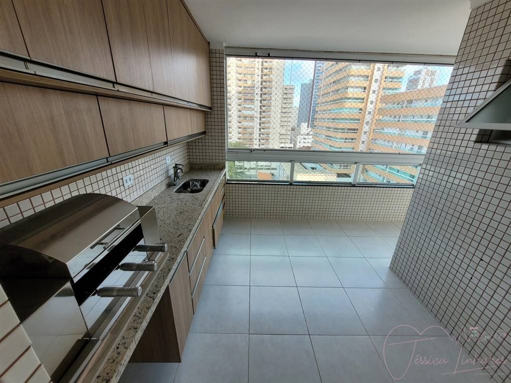 Apartamento com 3 quartos e 127 m² em Vila Tupi, Praia Grande
