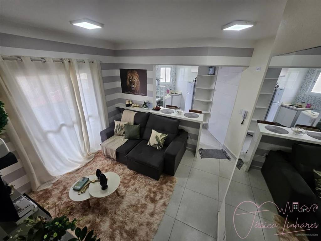 Apartamento com 1 quarto e 40 m² em Vila Tupi, Praia Grande