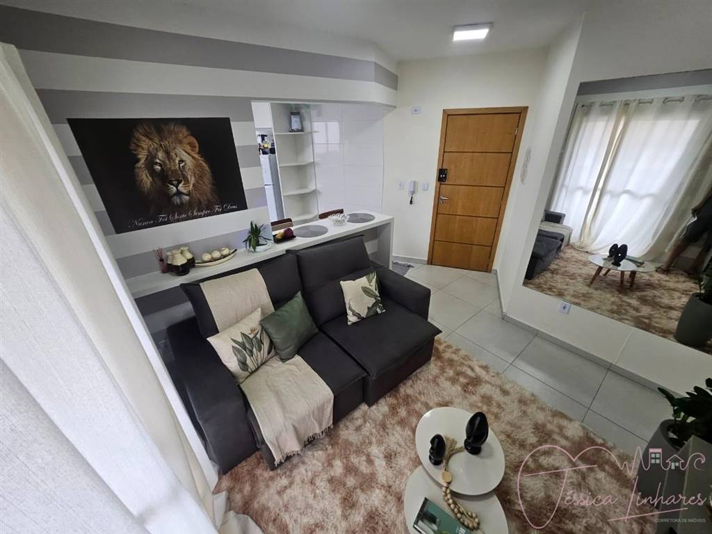 Apartamento com 1 quarto e 40 m² em Vila Tupi, Praia Grande
