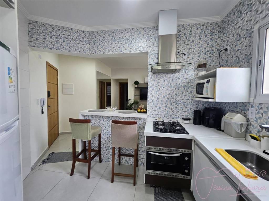 Apartamento com 1 quarto e 40 m² em Vila Tupi, Praia Grande