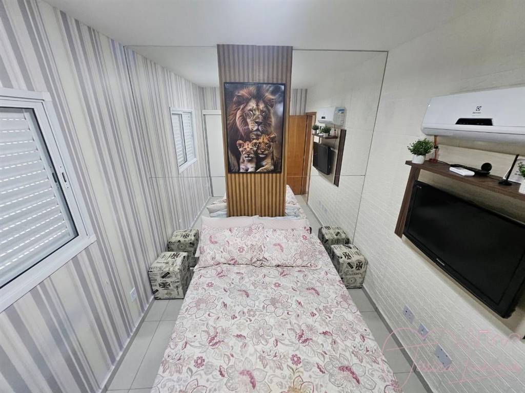 Apartamento com 1 quarto e 40 m² em Vila Tupi, Praia Grande