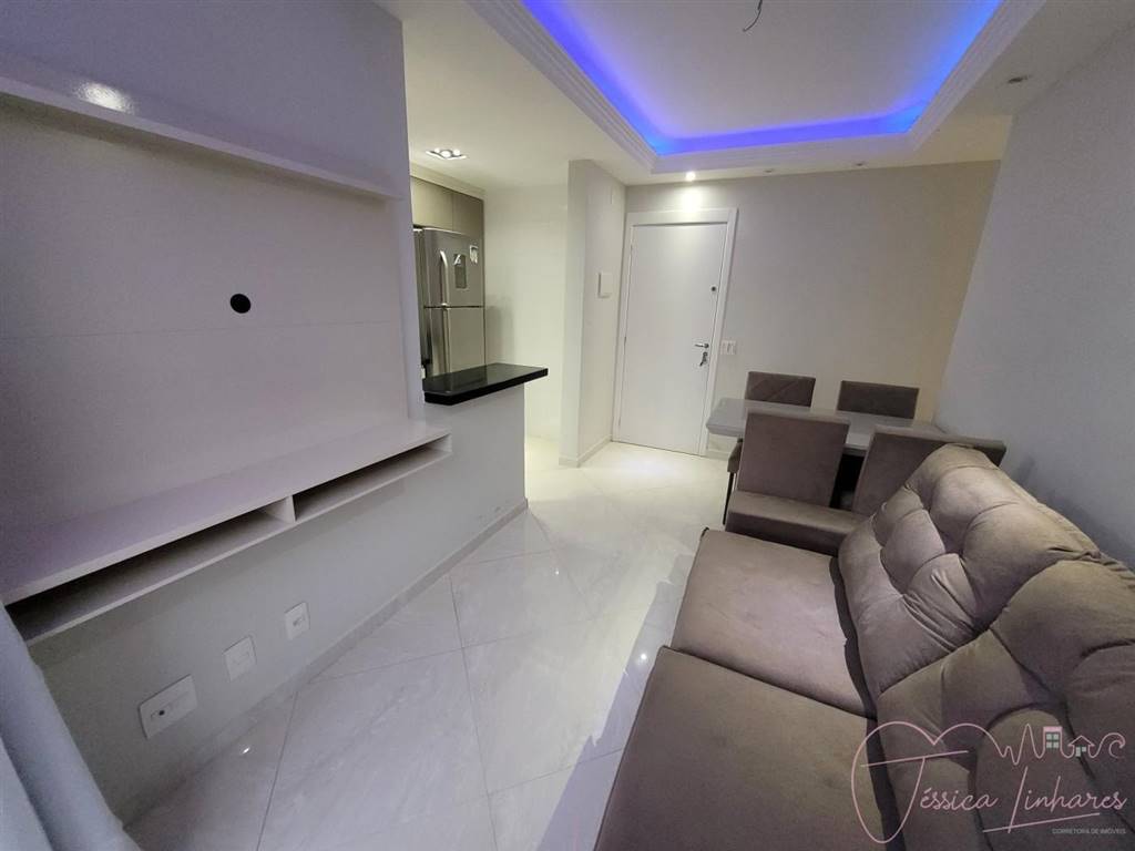 Apartamento com 2 quartos e 50 m² em Vila Tupi, Praia Grande