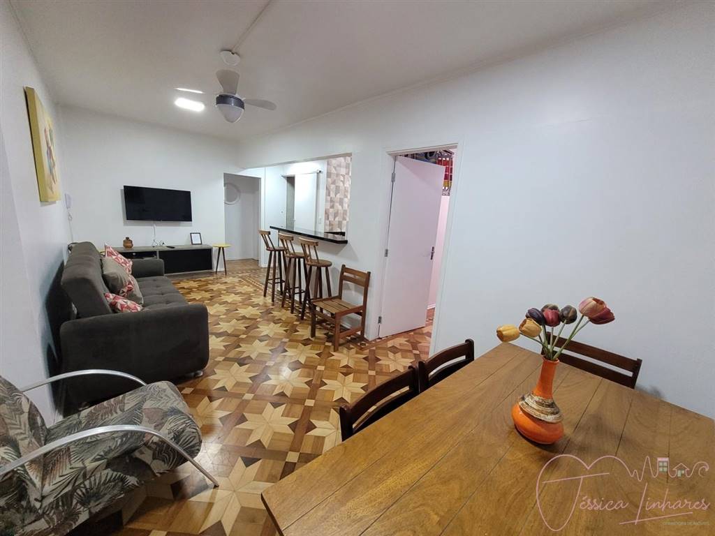 Apartamento com 3 quartos e 90 m² em Vila Tupi, Praia Grande