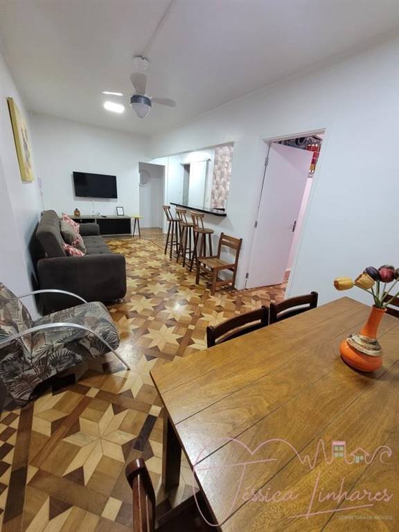 Apartamento com 3 quartos e 90 m² em Vila Tupi, Praia Grande