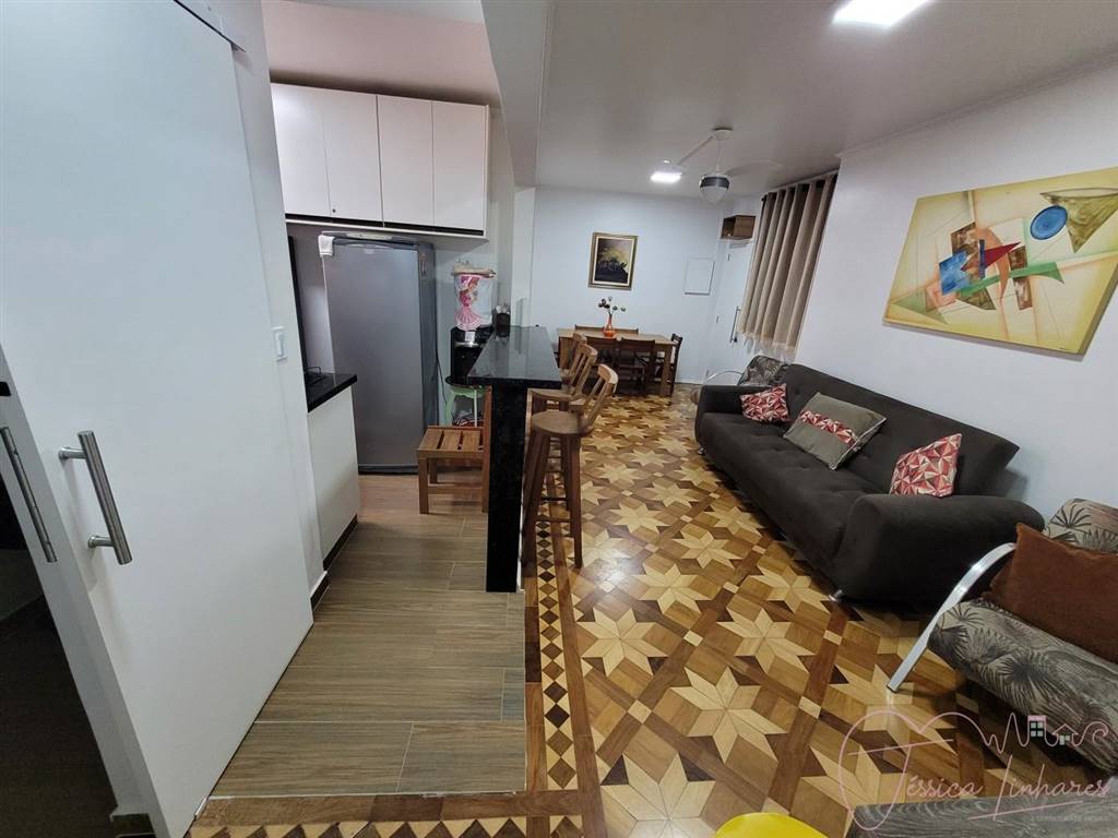 Apartamento com 3 quartos e 90 m² em Vila Tupi, Praia Grande