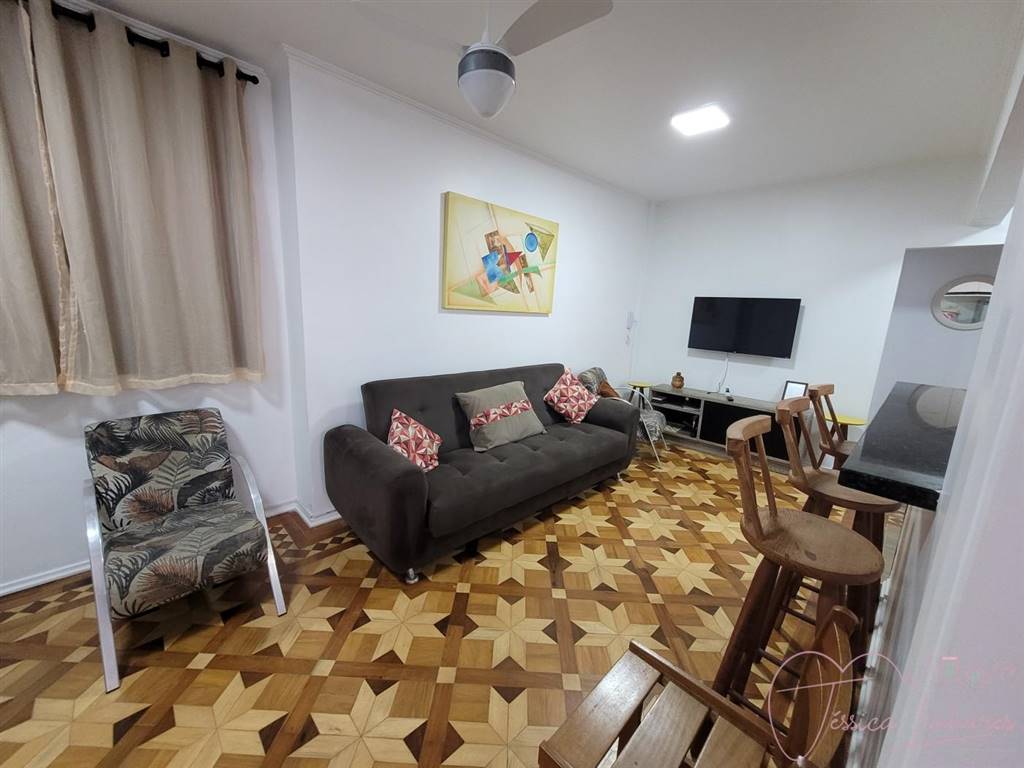 Apartamento com 3 quartos e 90 m² em Vila Tupi, Praia Grande