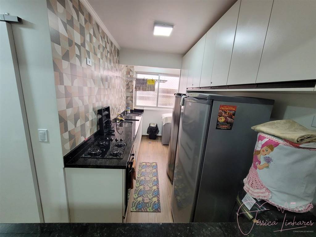 Apartamento com 3 quartos e 90 m² em Vila Tupi, Praia Grande