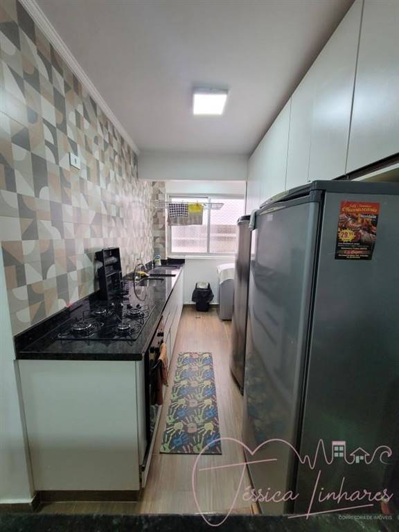 Apartamento com 3 quartos e 90 m² em Vila Tupi, Praia Grande