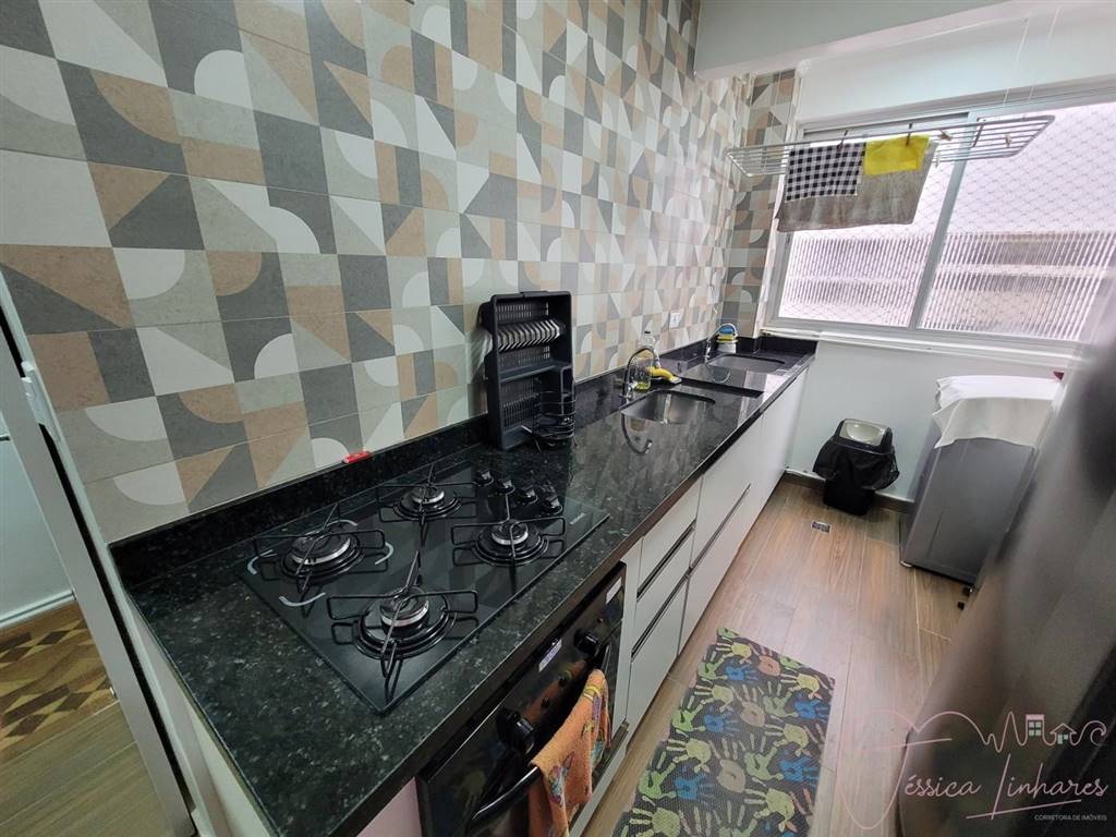 Apartamento com 3 quartos e 90 m² em Vila Tupi, Praia Grande