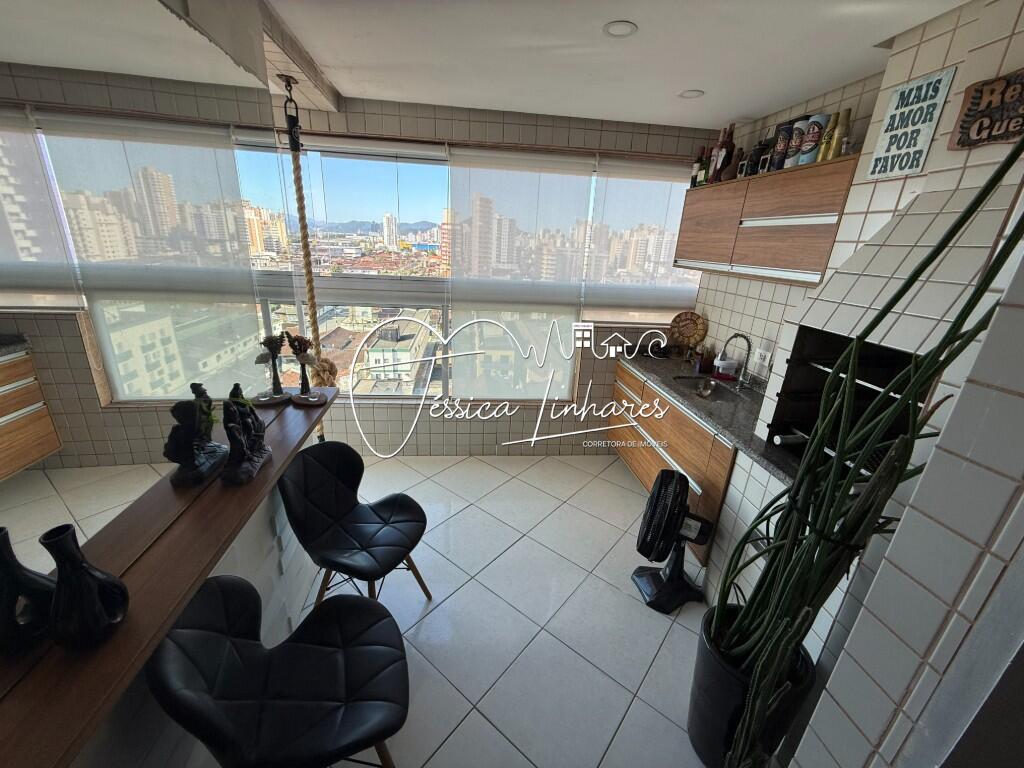 Apartamento com 2 quartos e 74 m² em Vila Tupi, Praia Grande