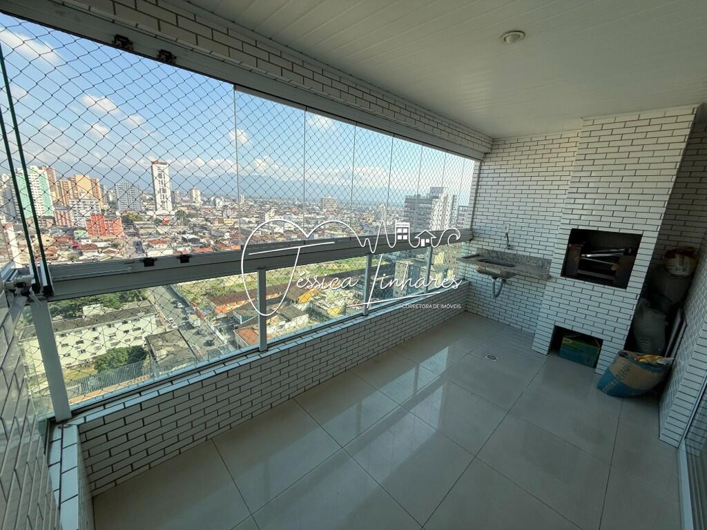 Apartamento com 3 quartos e 92 m² em Vila Tupi, Praia Grande