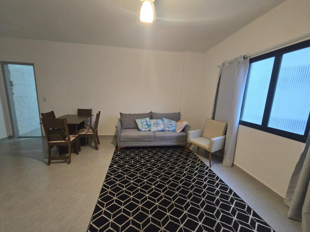 Apartamento com 1 quarto e 57 m² em Vila Tupi, Praia Grande