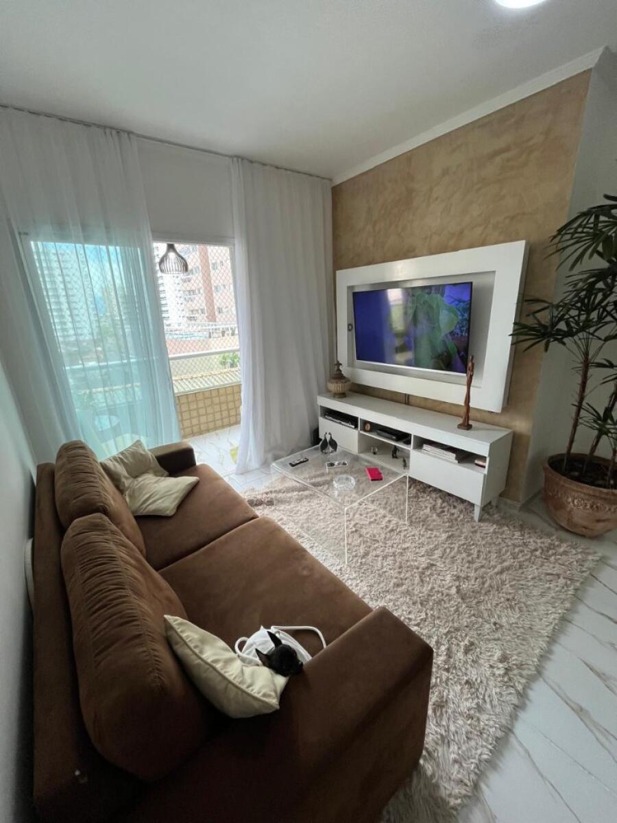 Apartamento com 1 quarto e 54 m² em Vila Tupi, Praia Grande