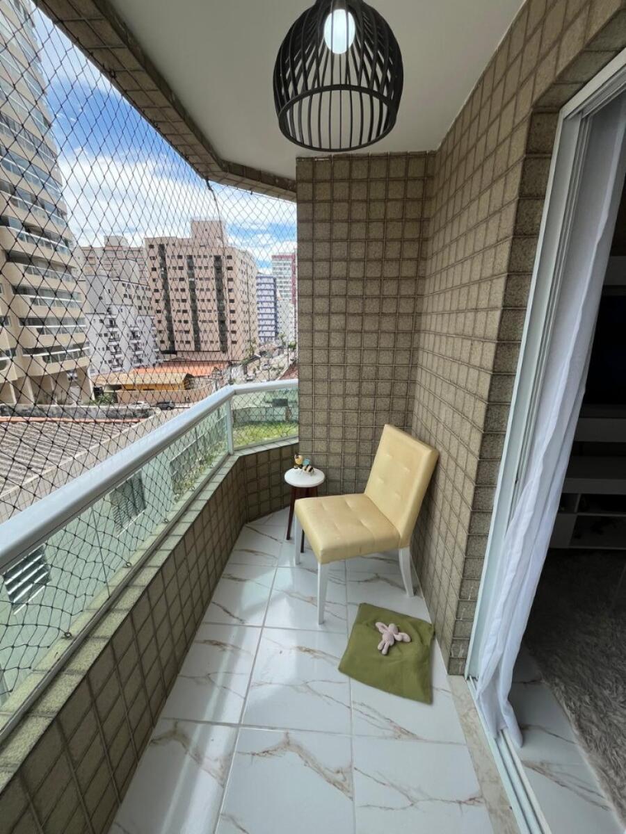 Apartamento com 1 quarto e 54 m² em Vila Tupi, Praia Grande