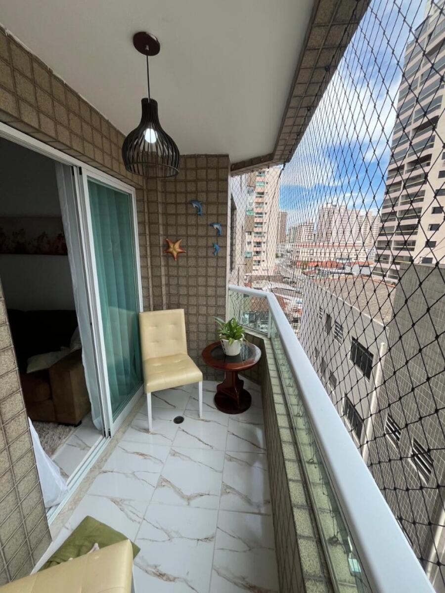Apartamento com 1 quarto e 54 m² em Vila Tupi, Praia Grande